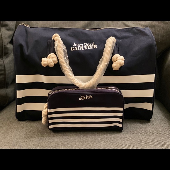 Jean Paul Gaultier Other - Jean Paul Gaultier Weekender and Toiletry Bag NWOT